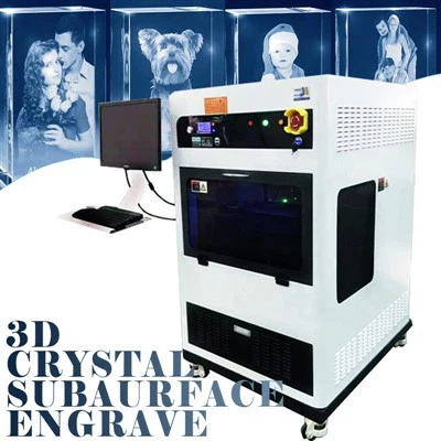 Fabrica Preț Fashion Inside Glass Cube 3d Crystal FOTO Gifturi cu laser Gravare Gravor Mașină de marcare a Mașinii