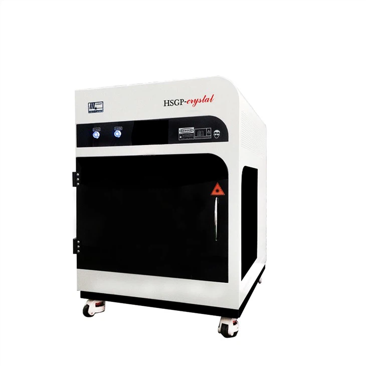 Mașină de gravat cu laser pentru cub de cristal